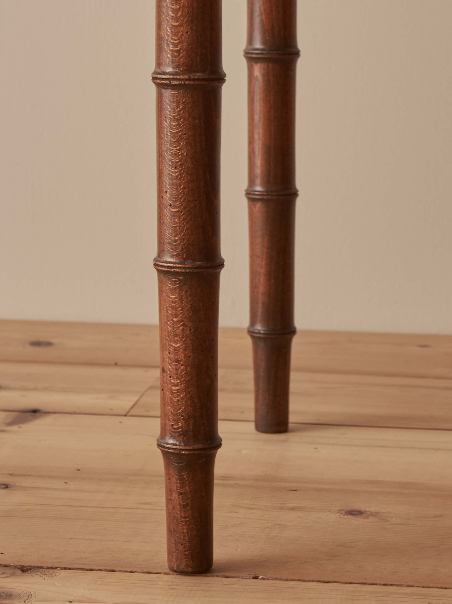 Antique French faux bamboo desk