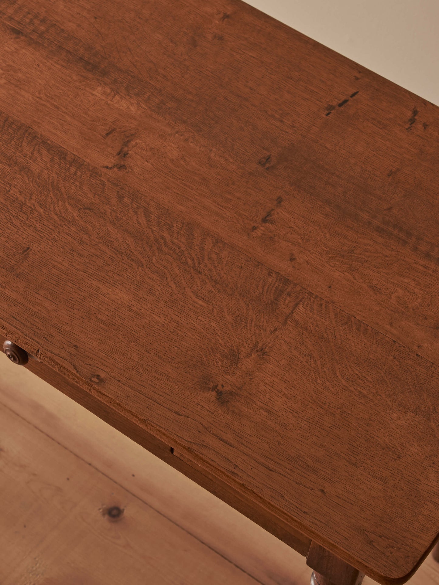 Antique French faux bamboo desk
