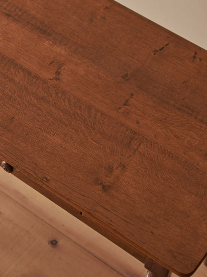 Antique French faux bamboo desk
