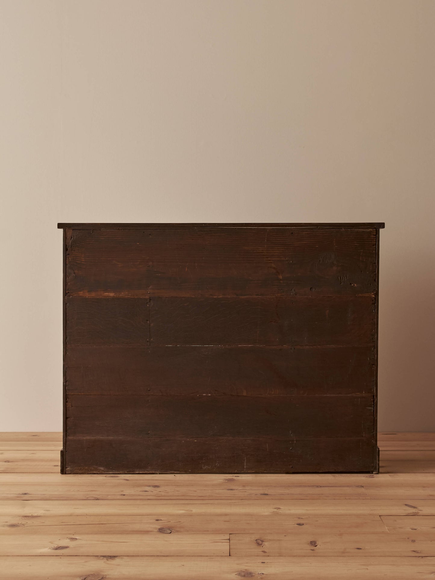Georgian oak pedestal desk