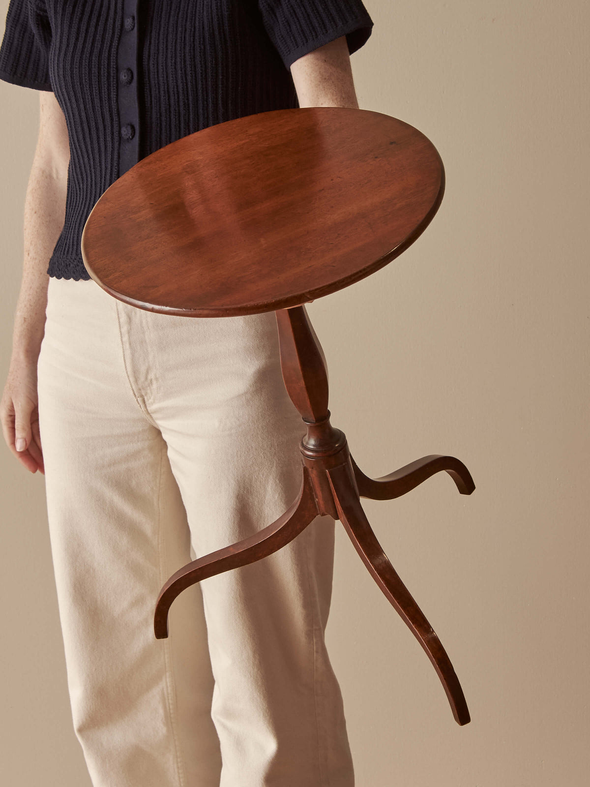 Victorian mahogany wine table