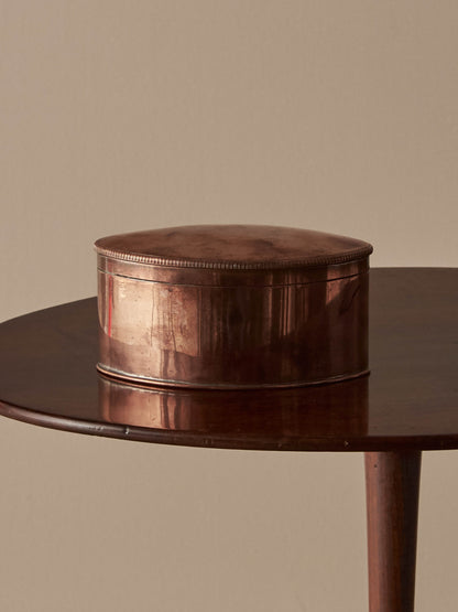 Victorian copper trinket box