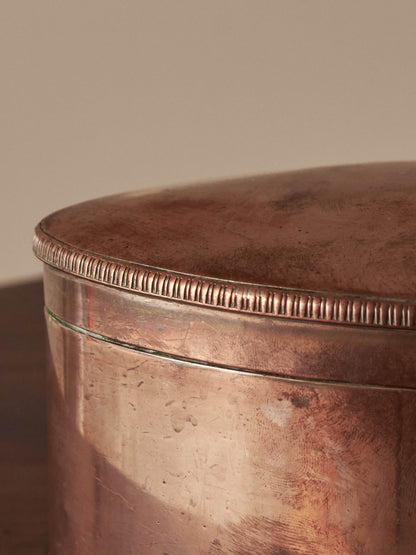 Victorian copper trinket box