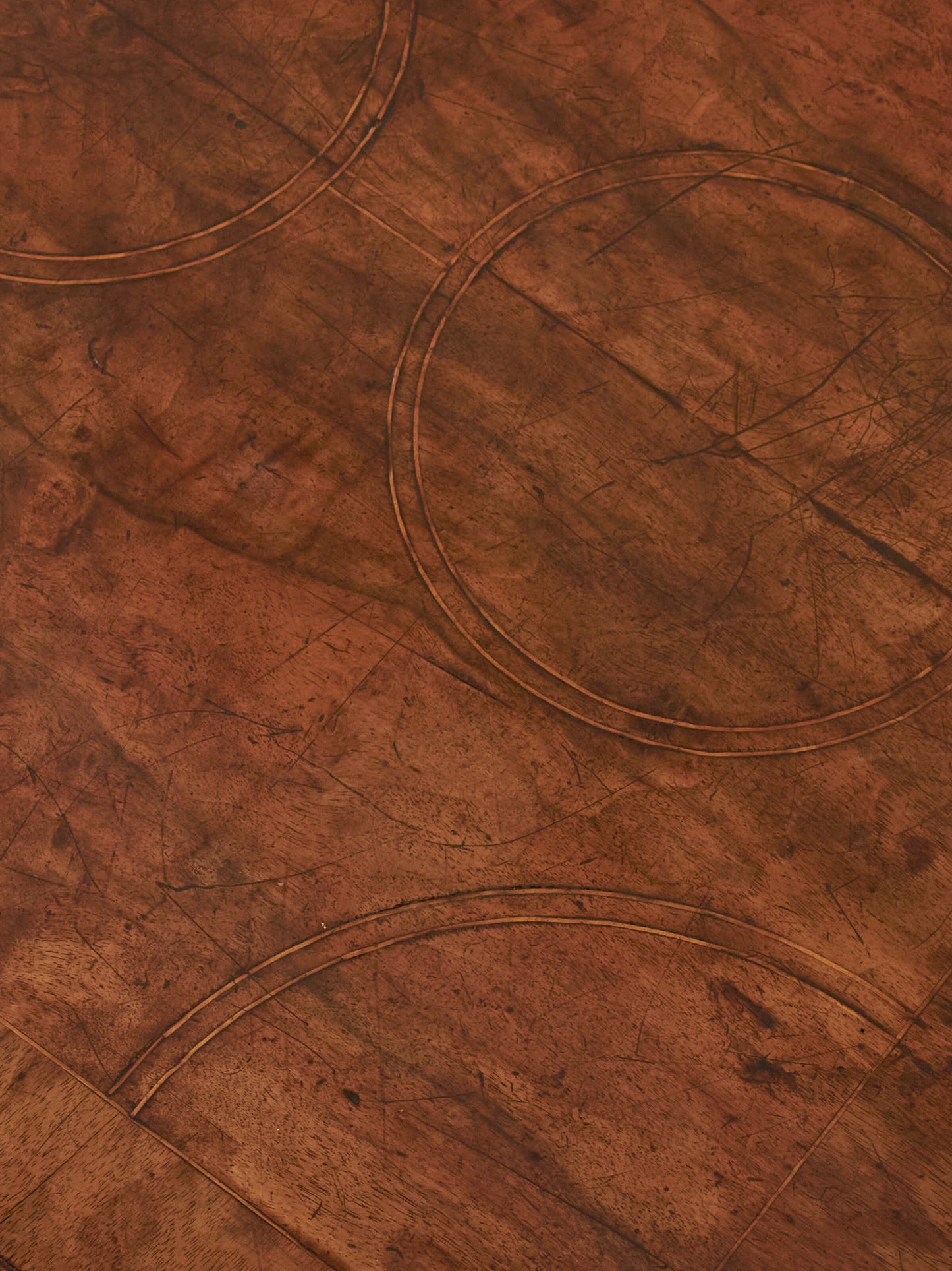 Antique walnut oyster veneered side table