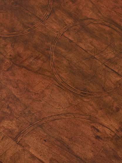 Antique walnut oyster veneered side table