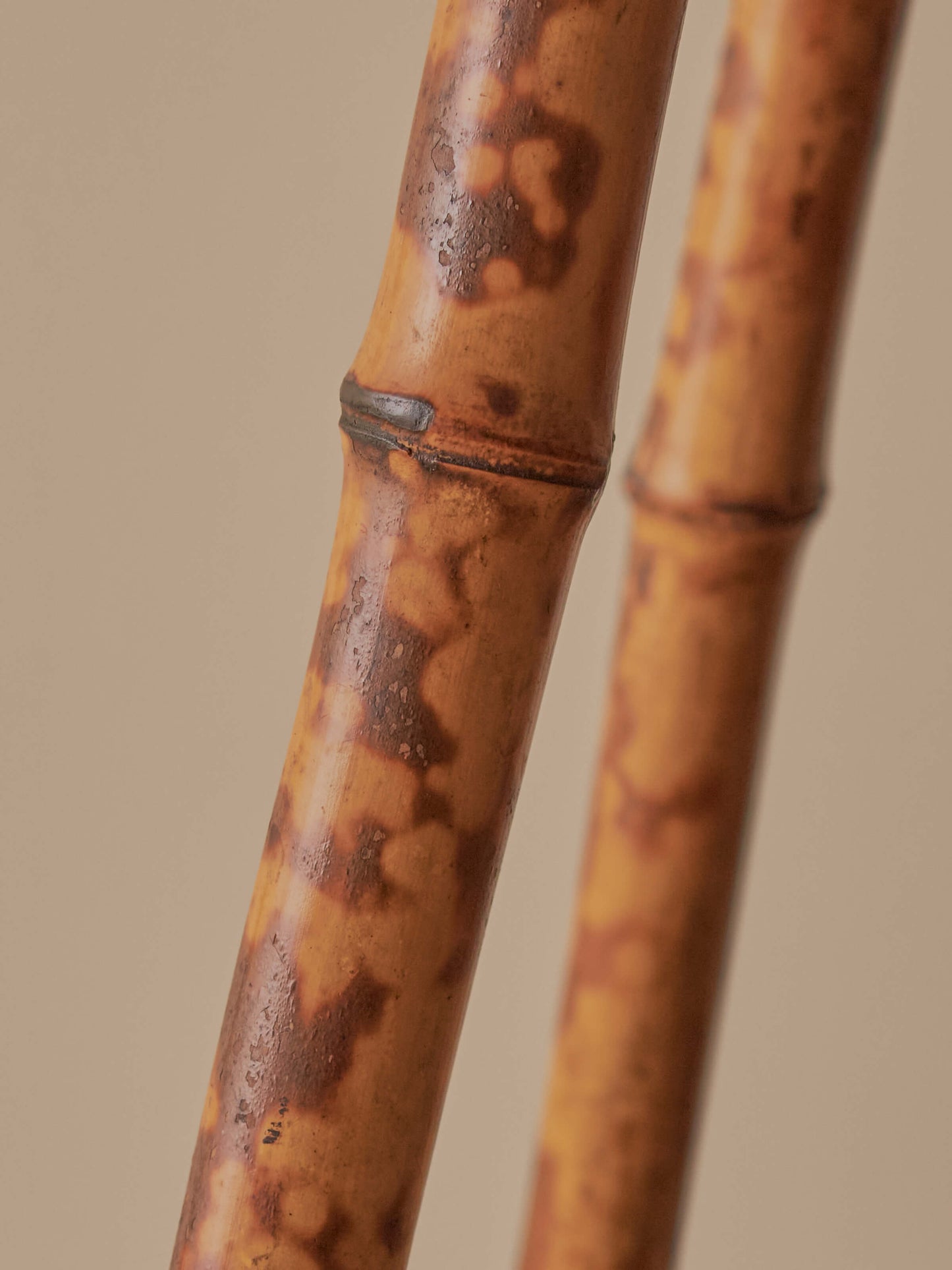 Victorian tiger bamboo side table