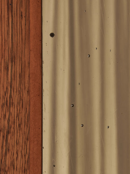 Large antique rosewood bobbin mirror