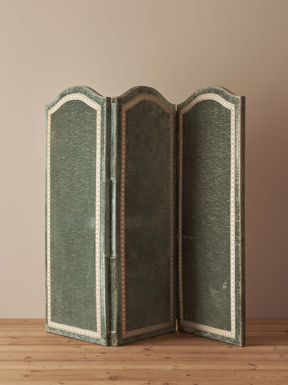 Art Deco upholstered screen