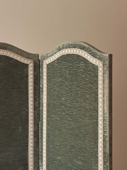 Art Deco upholstered screen