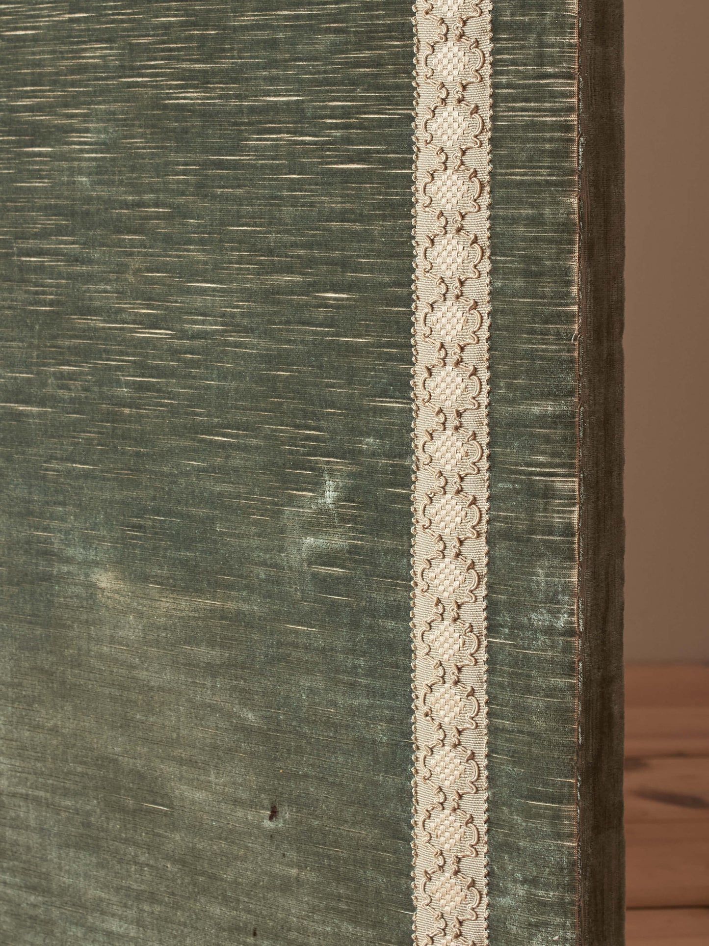 Art Deco upholstered screen