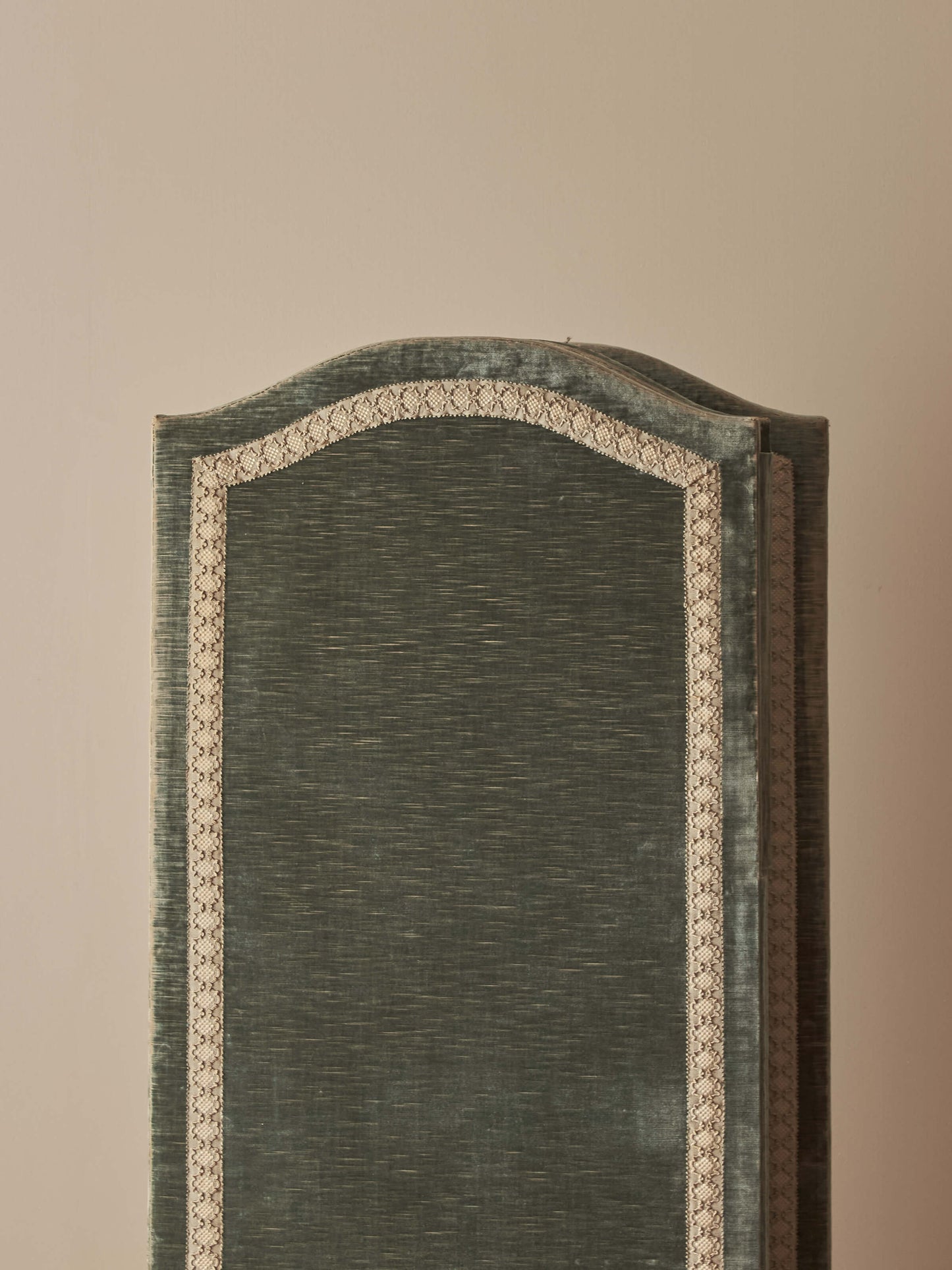 Art Deco upholstered screen