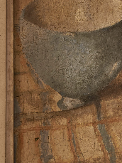 Mid-century framed oil still life