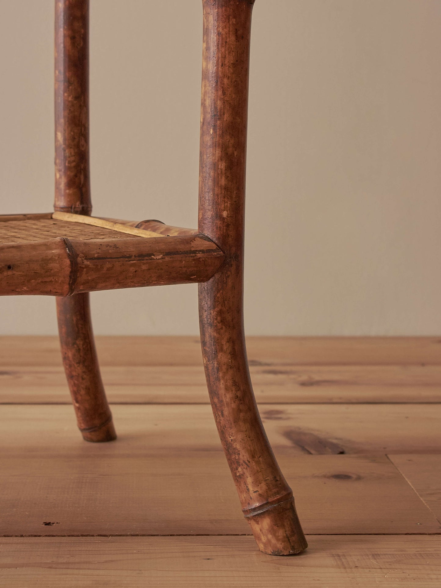 Victorian bamboo side table