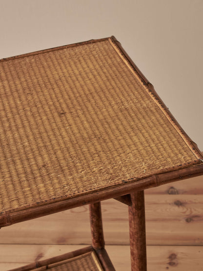 Victorian bamboo side table