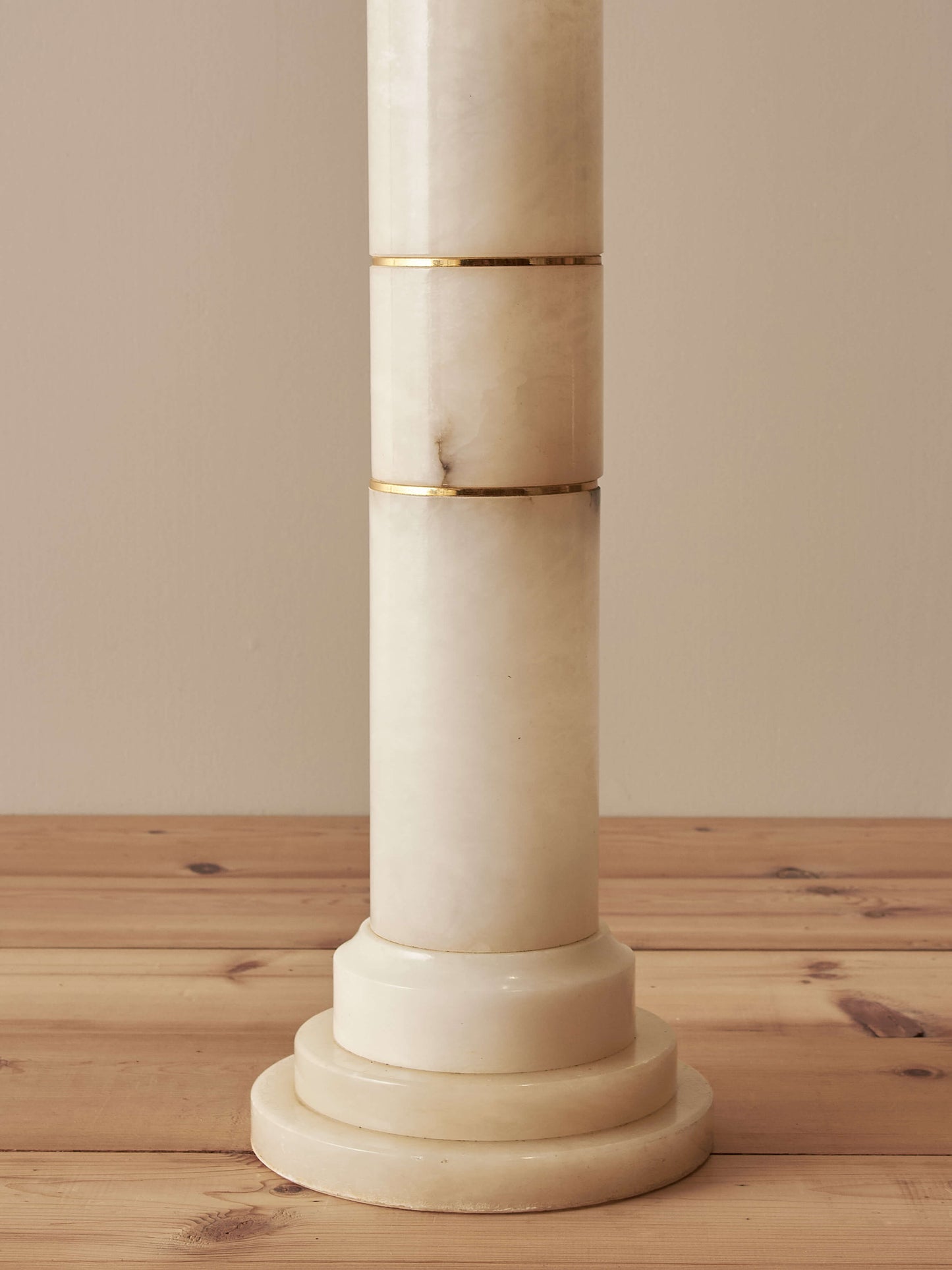 French mid-century marble plinth