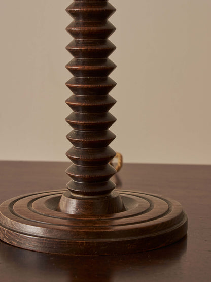 French vintage table lamp in the manner of Charles Dudouyt