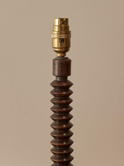 French vintage table lamp in the manner of Charles Dudouyt