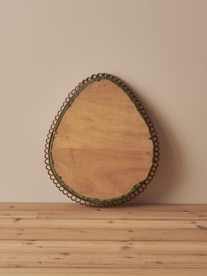 Italian mid-century Franco Albini teardrop mirror