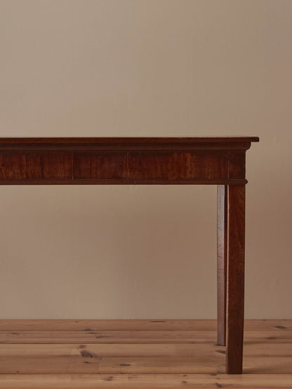 Georgian mahogany console table