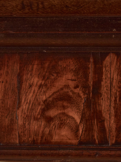 Georgian mahogany console table