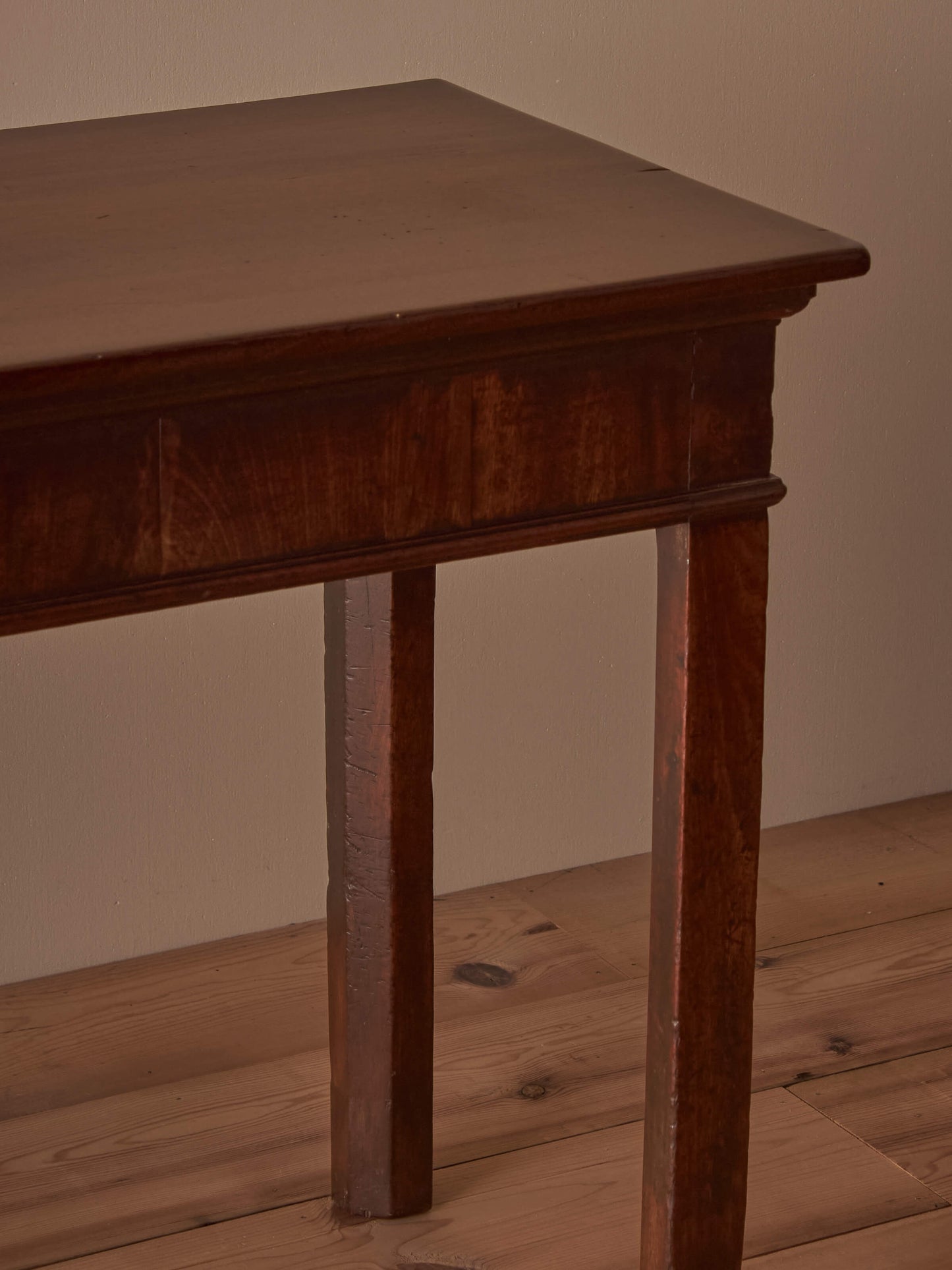 Georgian mahogany console table