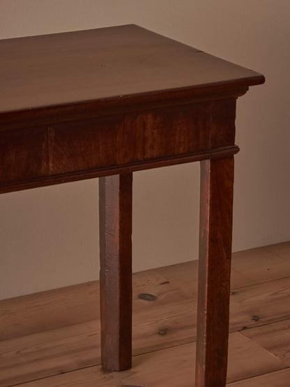 Georgian mahogany console table