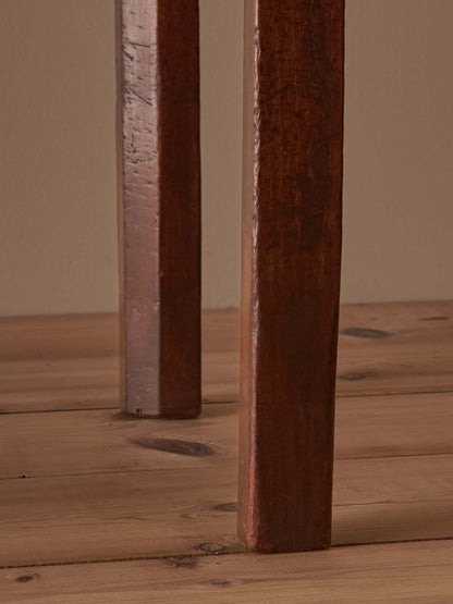 Georgian mahogany console table