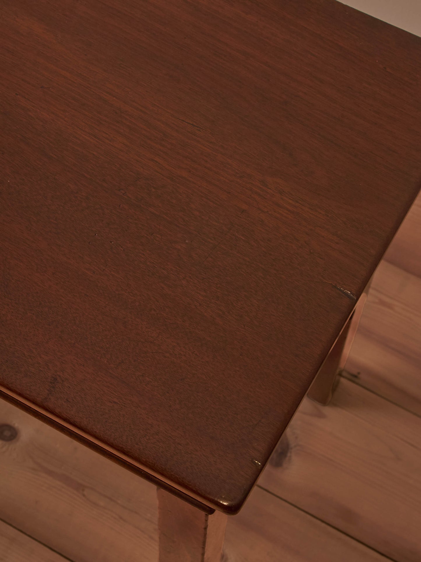 Georgian mahogany console table