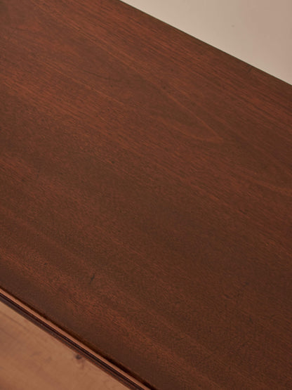 Georgian mahogany console table