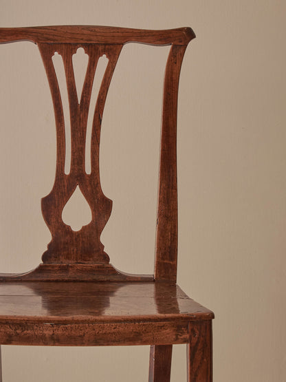 Georgian elm country chair