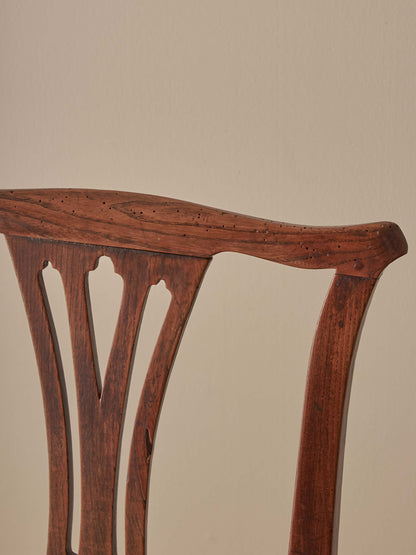 Georgian elm country chair
