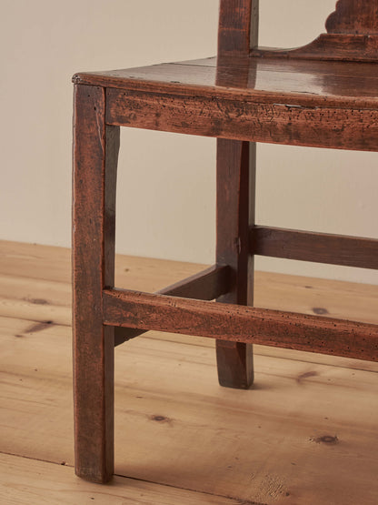 Georgian elm country chair