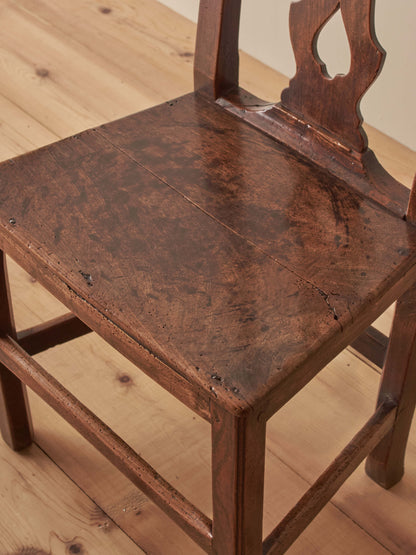 Georgian elm country chair