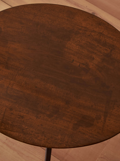 Victorian oval mahogany tripod table