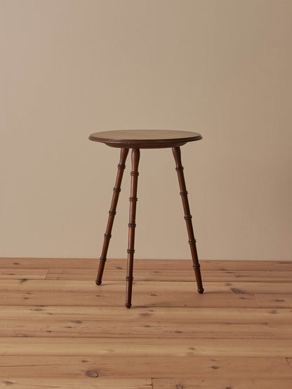 Victorian mahogany faux bamboo cricket table