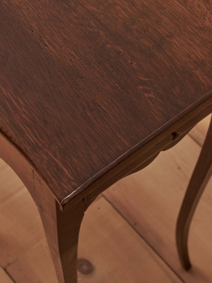 Pair of French vintage oak bedside tables