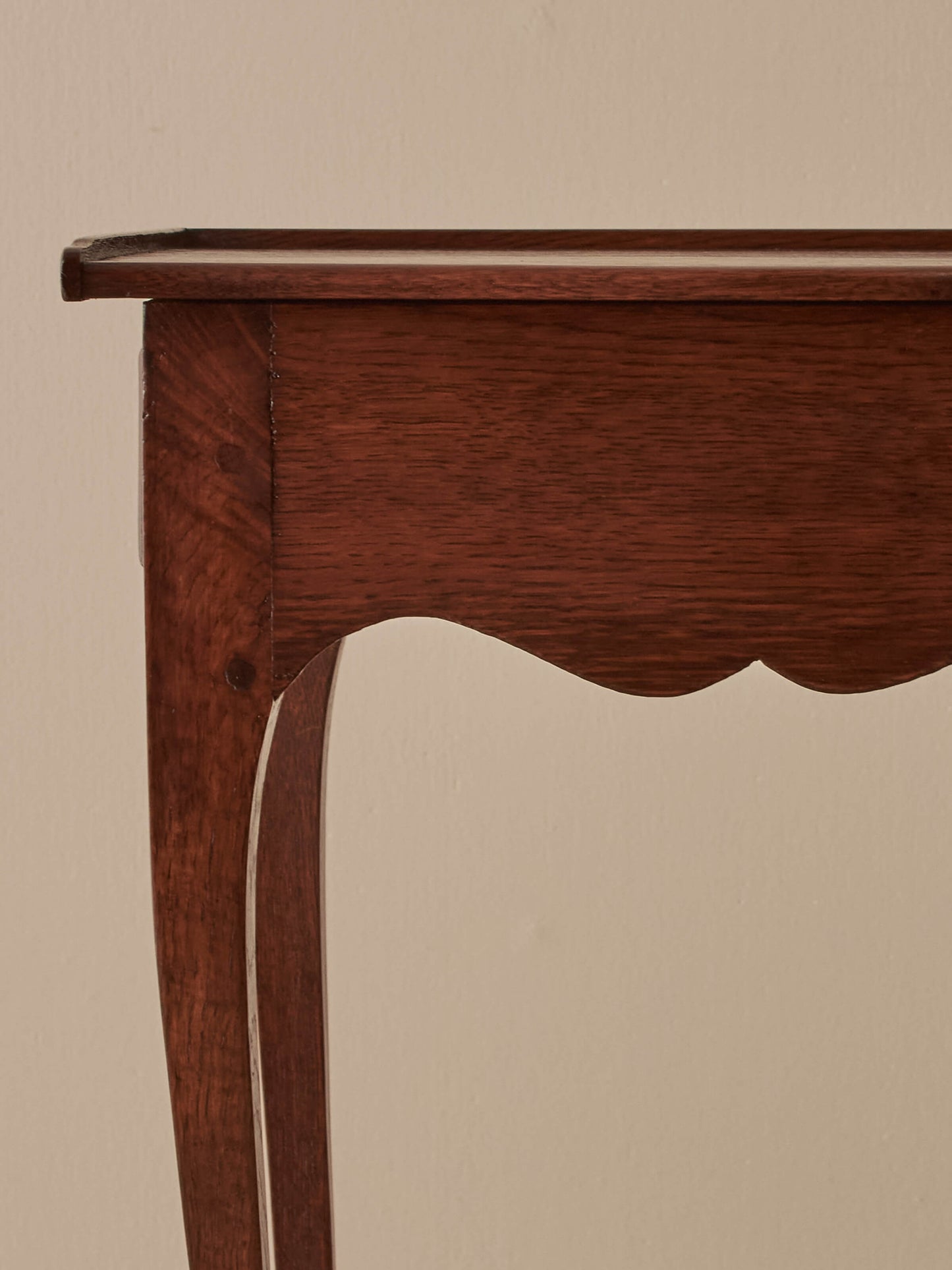 Pair of French vintage oak bedside tables