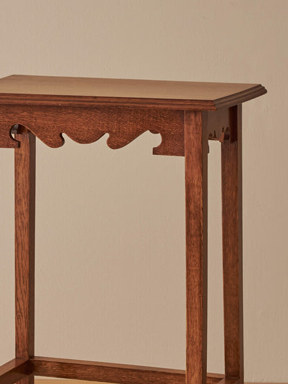 ON HOLD Arts and Crafts oak side table