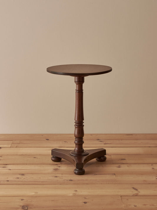Victorian mahogany tri-base occasional table