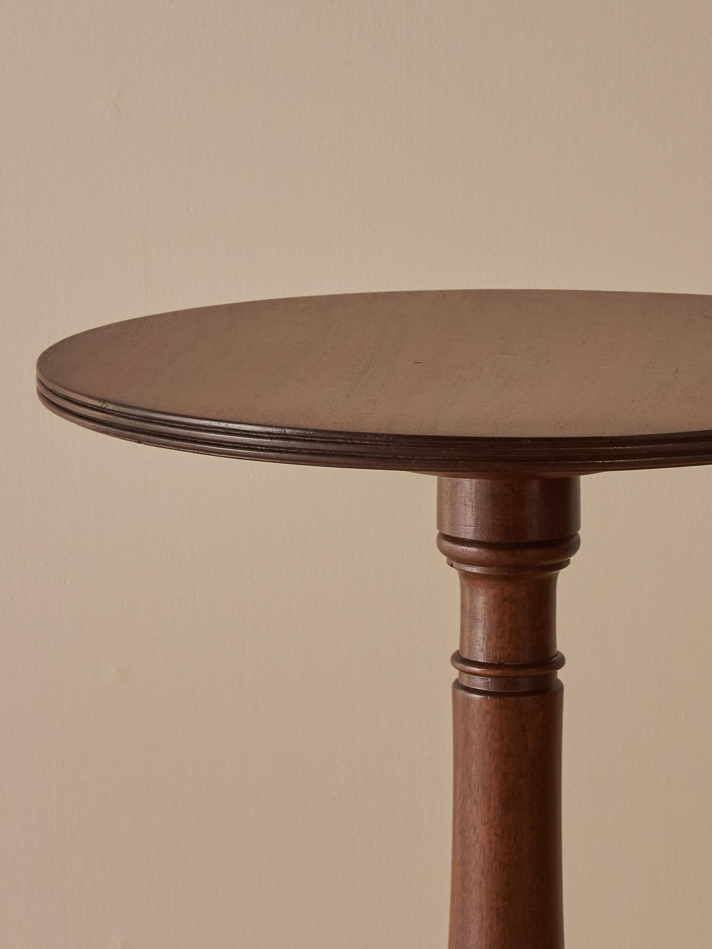 ON HOLD Victorian mahogany tri-base occasional table