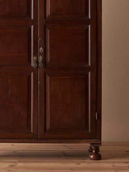 18th century oak larder cupboard