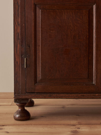 18th century oak larder cupboard