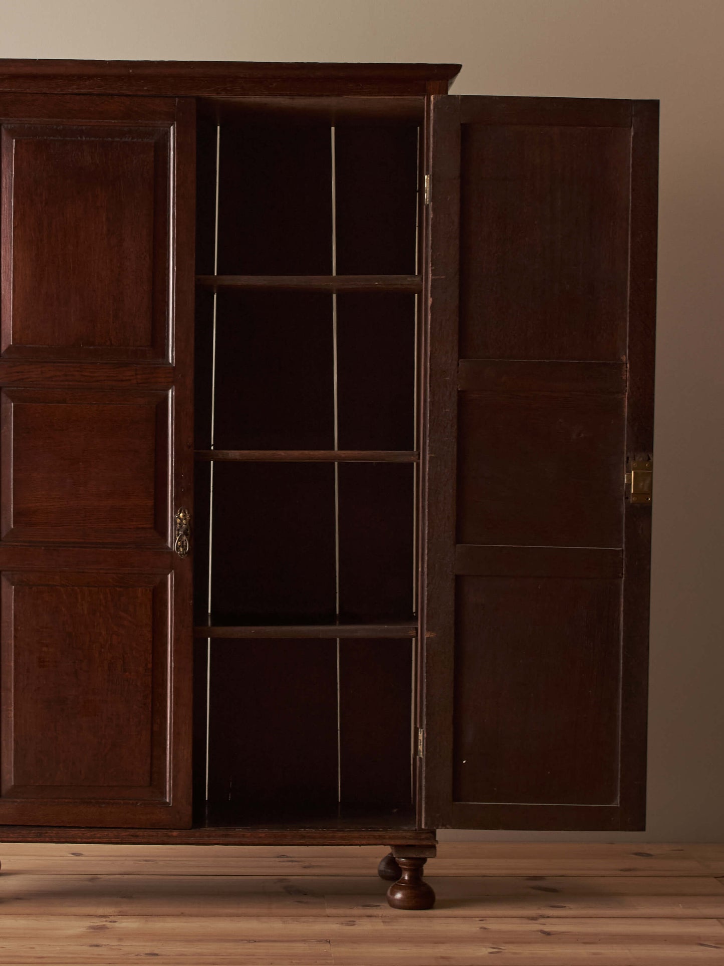 18th century oak larder cupboard
