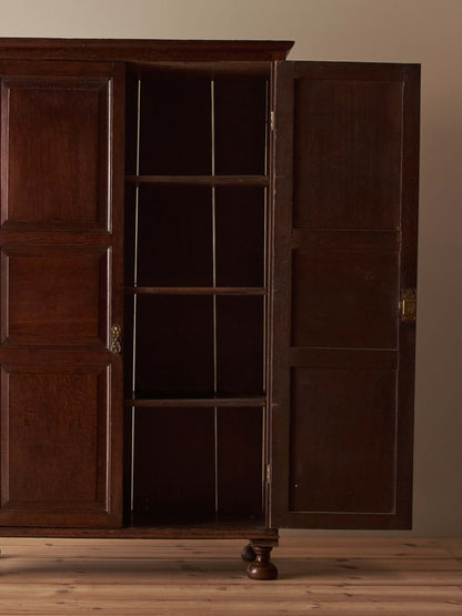 18th century oak larder cupboard