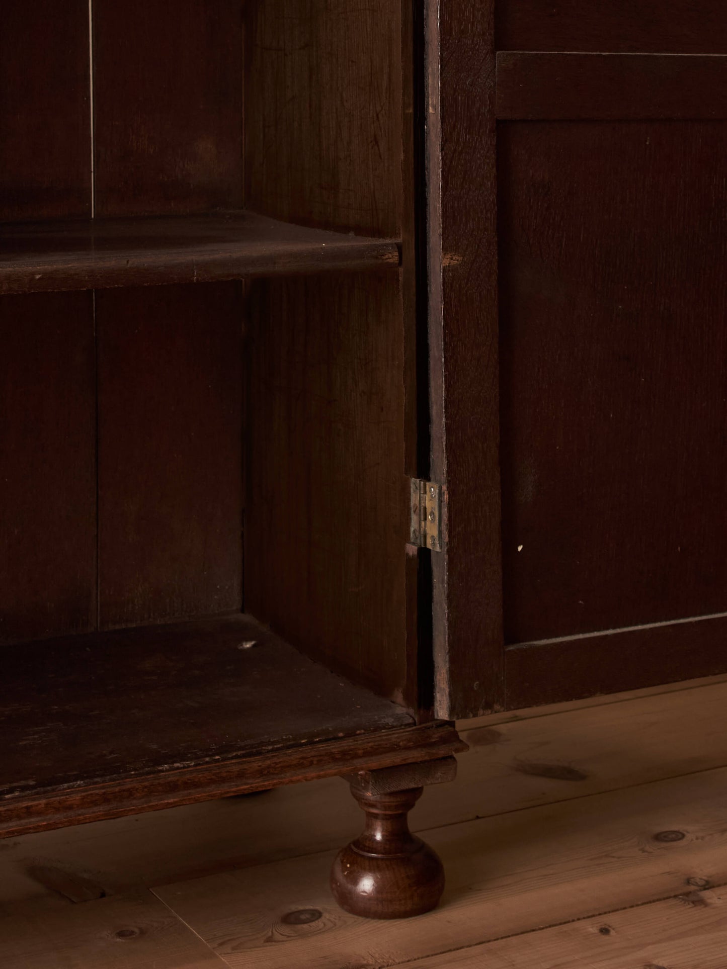18th century oak larder cupboard
