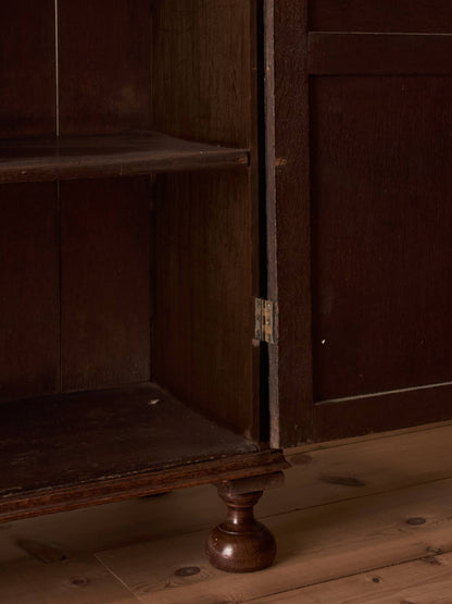 18th century oak larder cupboard