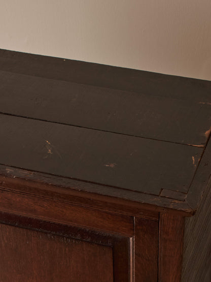 18th century oak larder cupboard