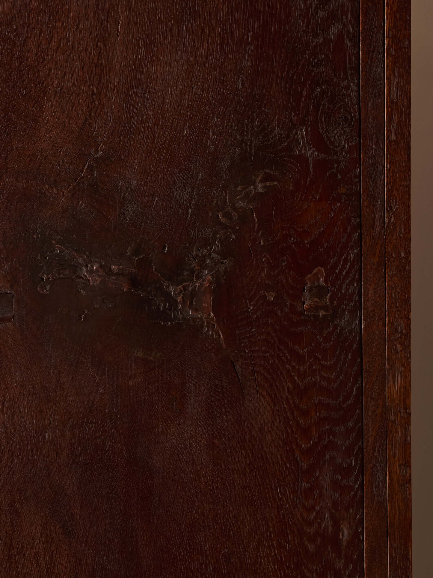 18th century oak larder cupboard
