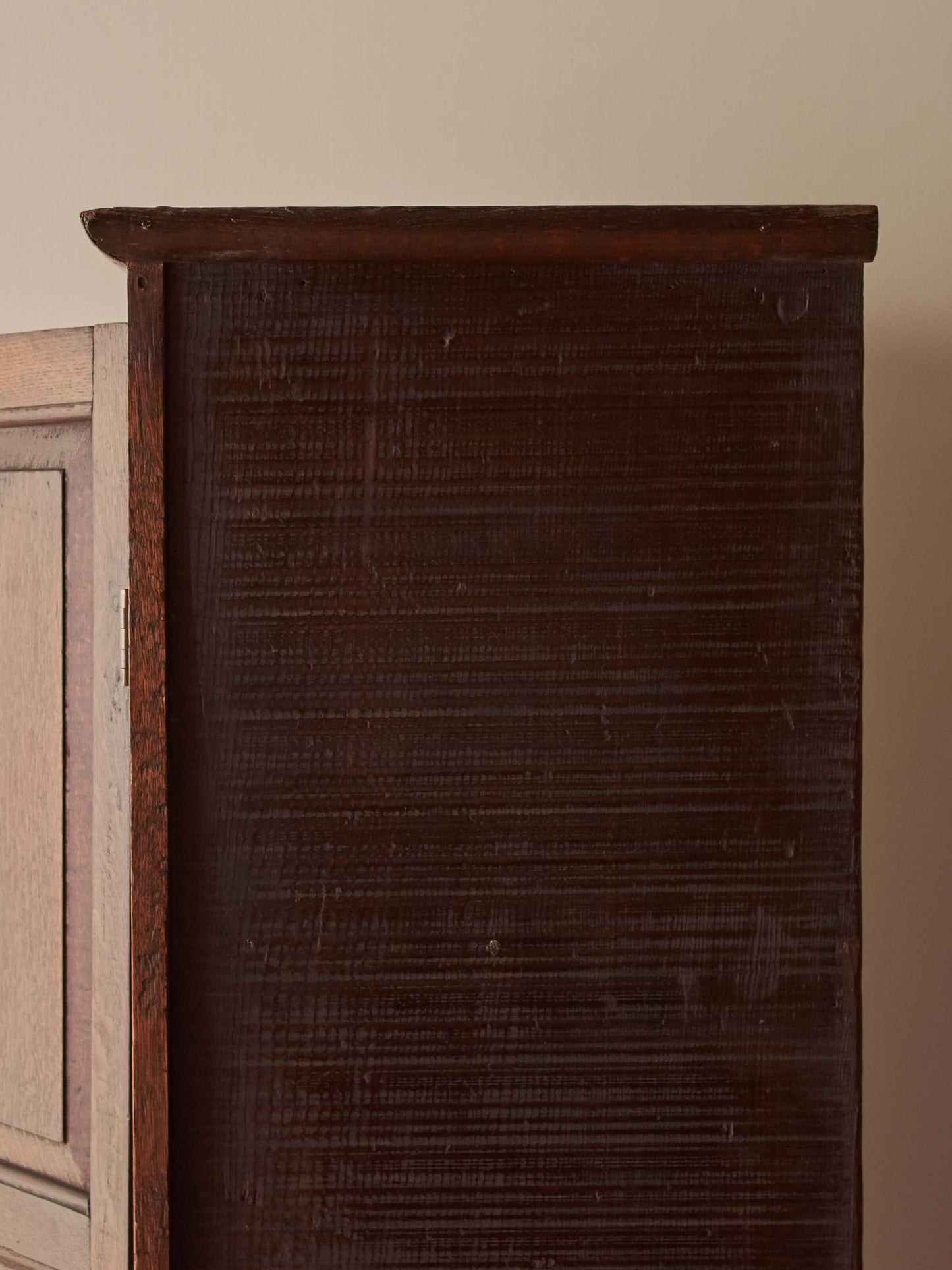 18th century oak larder cupboard