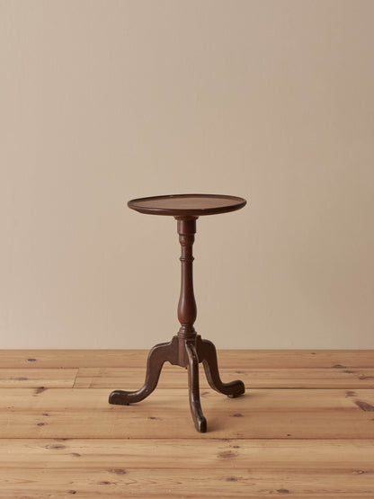 Vintage wine table on splayed legs